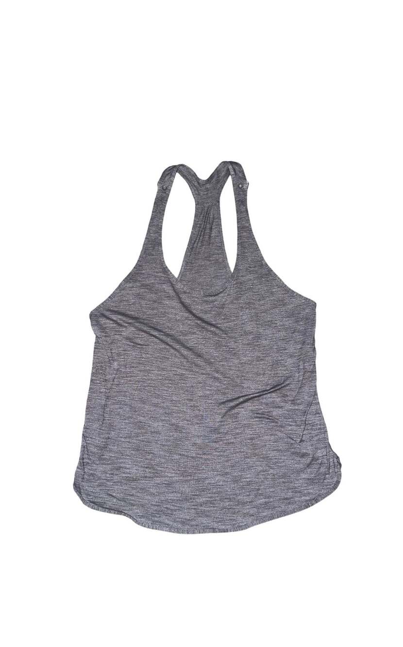 Lululemon Racerback Tank Top Gray Heathered
